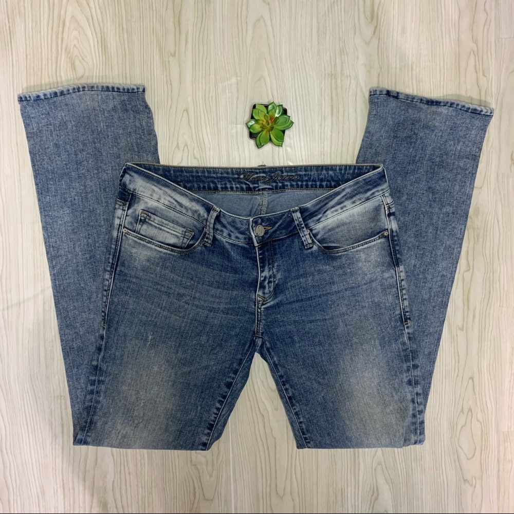 Anthropology Mavi Jeans| Annie straight blue jeans